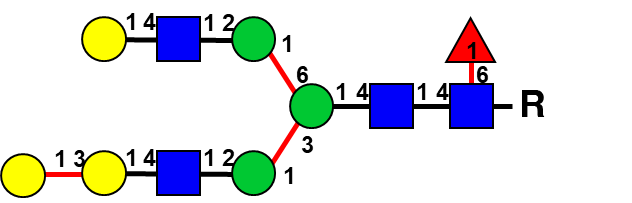 structure image of FA2G2[3]Ga1